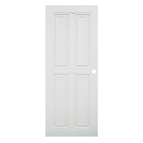 ประตูแชมป์ UPVC MU-2 80x200 สีขาว
