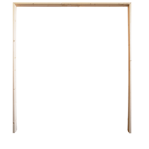 WINDOOR วงกบประตู เรดวูด ขนาด160x220 ซม. Com 6