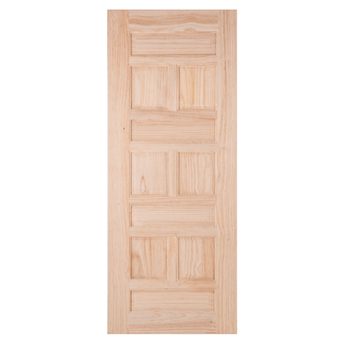 WINDOOR ประตูไม้สนนิวซีแลนด์ ขนาด 90x210ซม. CE 114 ไม้ธรรมชาติ