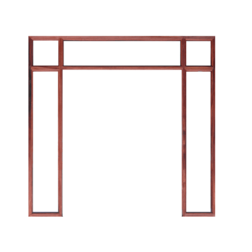 WINDOOR วงกบประตู ขนาด160x200 ซม. 4x2นิ้ว COM 8