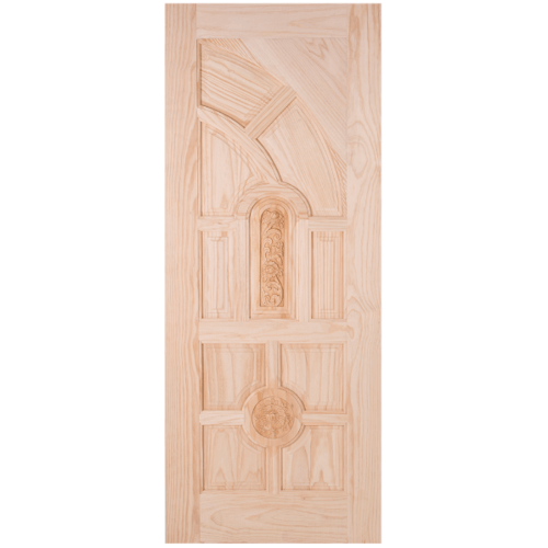 WINDOOR ประตูสลักลาย สนNz ขนาด 80x200ซม. L 555