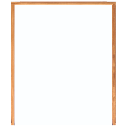 WINDOOR วงกบประตู เต็งแดง ขนาด 180x200 ซม. 2x4 นิ้ว COM 6 สีน้ำตาลเข้ม