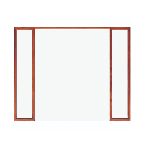 WINDOOR วงกบไม้แดง ขนาด 180x200ซม.