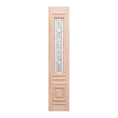 WINDOOR ประตู+กระจก SL สนNz ขนาด 40x200 ซม. MD-28 สีเหลือง