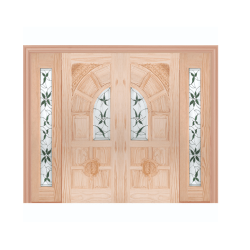 WINDOOR ประตู+กระจก Com7สนนิวซีแลนด์ ขนาด 80x200 ซม. ชัยพฤกษ์