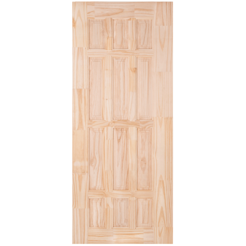 ประตูลวดลาย CE-12 สนNz 80x200 cm.