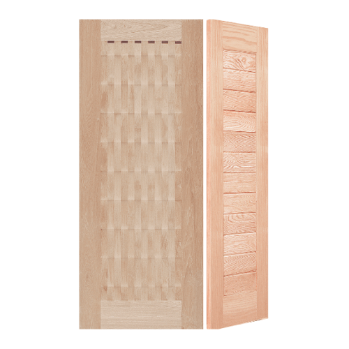 WINDOOR ประตูลวดลาย LOFT-111 สนNz 80x200 LOFT-111 สีเหลือง
