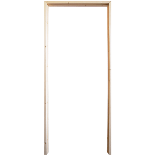 WINDOOR วงกบประตู เรดวูด ขนาด100x200 ซม. Com 1