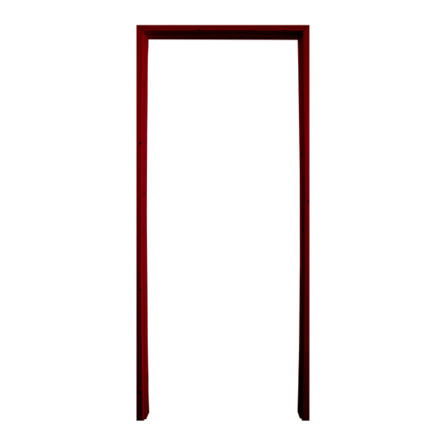 WINDOORS วงกบประตูไม้ ไม้เรดวูด COM.1 100x210ซม. ทำสี