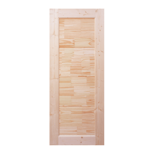 WINDOOR ประตูไม้สนNz บานทึบ ขนาด 100x210ซม. CE-02 สีครีม