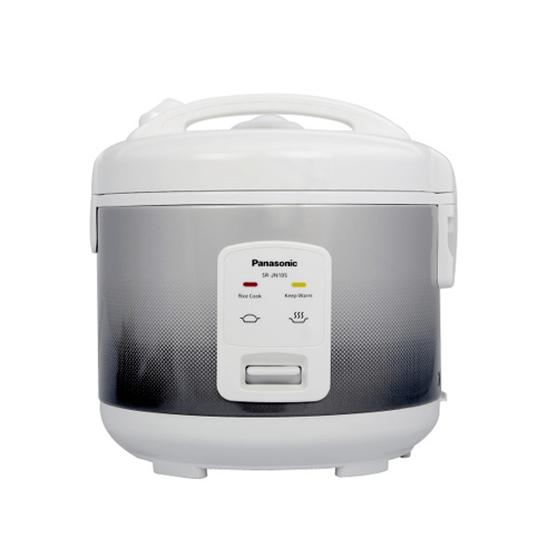 PANASONIC หม้อหุงข้าวอุ่นทิพย์ 1.0 ลิตร SR-JN105SSN สีเทา