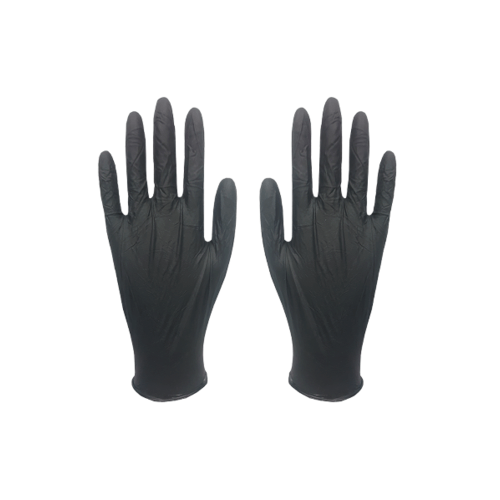 PARAGON ถุงมือยางหนาไนไตร ขนาด 9 นิ้ว รุ่น หนาพิเศษ สีดำ (แพ็ค 20 ชิ้น)