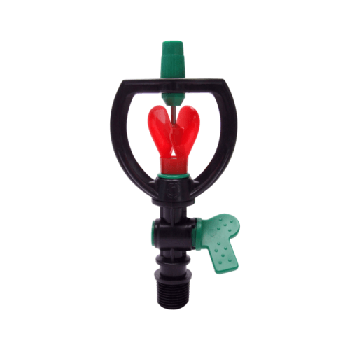 Super Products SMV-4 หัวสปริงเกลอร์แกนสแตนเลสพร้อมวาล์ว 1/2 (5 หน่วย/แพ็ค)