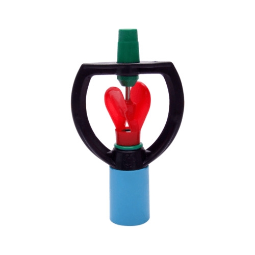 Super Products SPC-4 หัวสปริงเกลอร์แกนสแตนเลสชนิดสวมท่อ PVC 1/2นิ้ว 500-900ลิตร/ชม. (แพ็ค10)