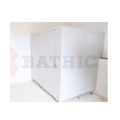 BATHTIC ผนังห้องน้ำพีวีซี แผงพาร์ทิชั่น 160x200cm. สีเทา BATHIC PT สีเทา