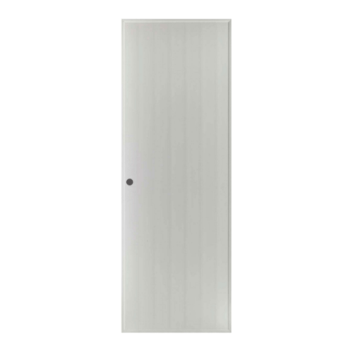 BATHIC ประตู PVC ขนาด 90x192 ซม. เจาะ BS1 สีเทา