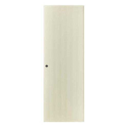 BATHIC ประตูพีวีซี บานทึบ ขนาด 59x184ซม. (เจาะ) BS1 สีครีม