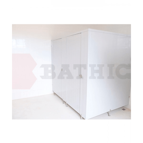 BATHIC ผนังห้องน้ำพีวีซี แผงพาร์ทิชั่นสีครีม 70x195 cm.