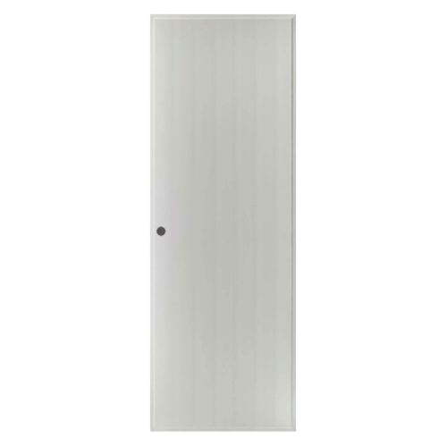 BATHIC ประตูพีวีซี บานทึบ ขนาด 78.5x200ซม. (เจาะ) BS1 สีเทา