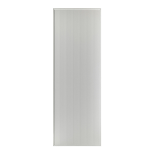BATHIC ประตูพีวีซี บานทึบเรียบขนาด 80x120ซม. (ไม่เจาะ) BS1 สีเทา