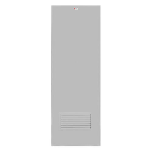 BATHIC ประตูพีวีซี BPC2 70x180 ซม. สีเทา (ไม่เจาะรูลูกบิด)