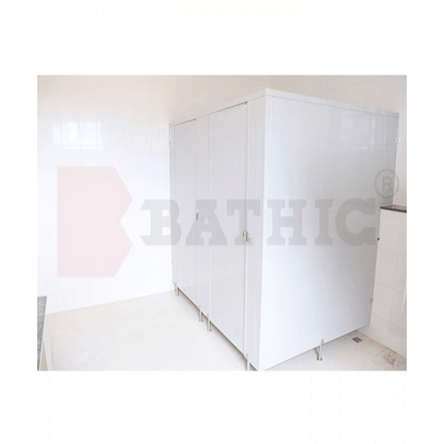 BATHIC ผนังหนังห้องน้ำ PVC แผงพาร์ทิชั่น 30cm.x180cm. สีเทา BATHIC PT สีเทา