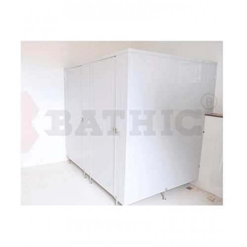 BATHIC ผนังห้องน้ำพีวีซี แผงพาร์ทิชั่น 50x170cm. สีเทา BATHIC PT สีเทา