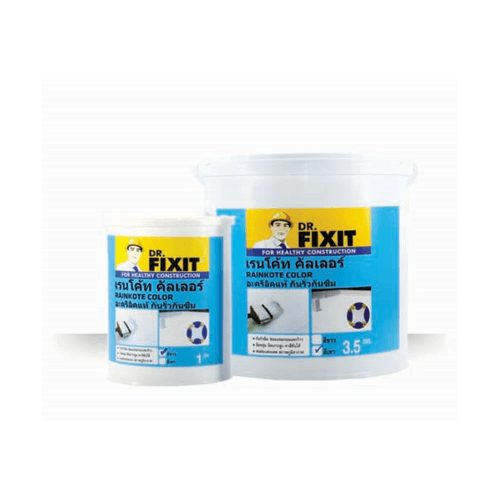 Dr.Fixit ดร. ฟิคสิท เรนโค้ท คัลเลอร์ เรนโค้ท คัลเลอร์ สีเทา