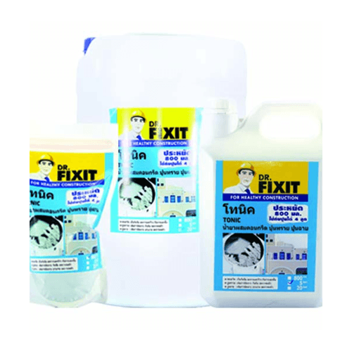 Dr.Fixit น้ำยาผสมคอนกรีต ปูนทราย ปูนฉาบ สำหรับงานกันซึม 5 ลิตร