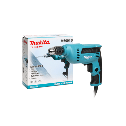 MAKITA สว่านปรับรอบซ้าย-ขวา3/8 M6001B สีฟ้า