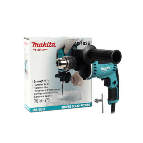 MAKITA สว่านกระแทก 13 มิล (430W) M8103B สีฟ้า