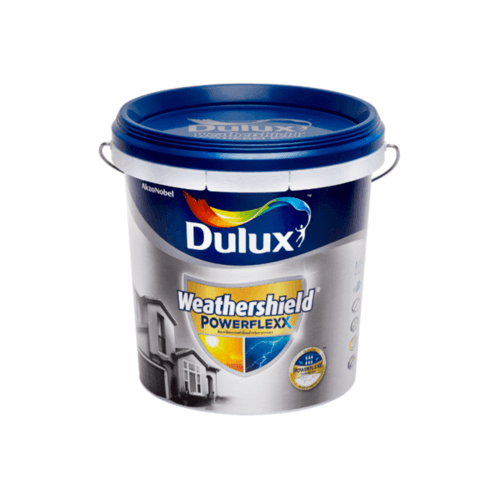Dulux เวเธอร์ชีลด์พาวเวอร์เฟล็กกึ่งเงา เบสD 9L Weathershield Powerflexx