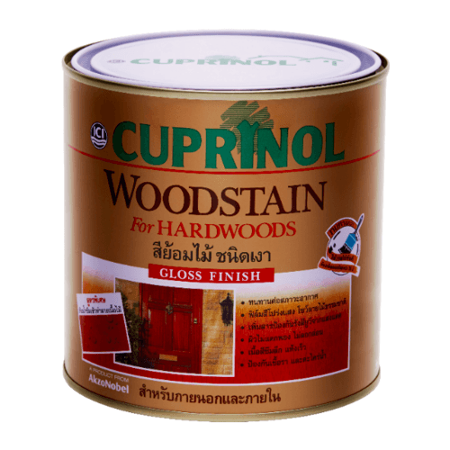 Dulux คิวปรีโนล-เงาใส H214 1/4กล. CP WOODSTAIN