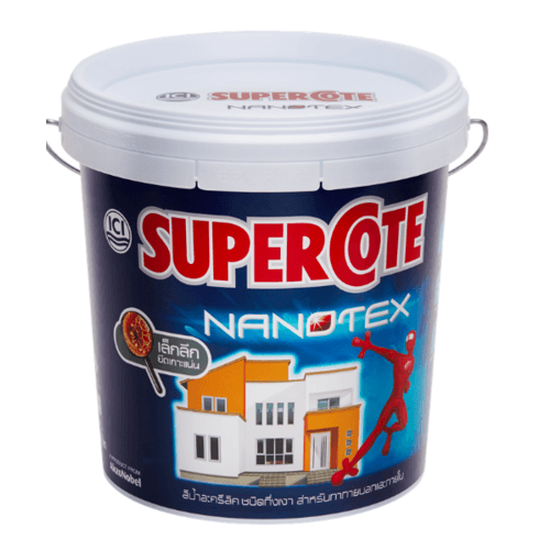 Dulux ซูเปอร์โคทนาโนเท็กซ์สีน้ำภายนอกเบส C Supercote NANOTEX