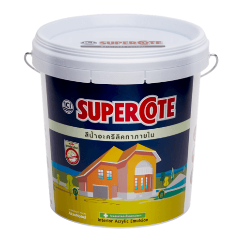 Dulux ซูเปอร์โคท สีน้ำภายใน เบส A 9L ซูเปอร์โคท
