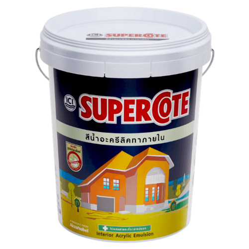 Dulux สีน้ำทาภายใน ซูเปอร์โคท สีขาวซูเปอร์ไวท์ 5 กล. #311 สีขาว