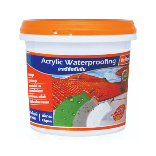 BESBOND อะคริลิคกันซึม  4 กก.  สีเทา