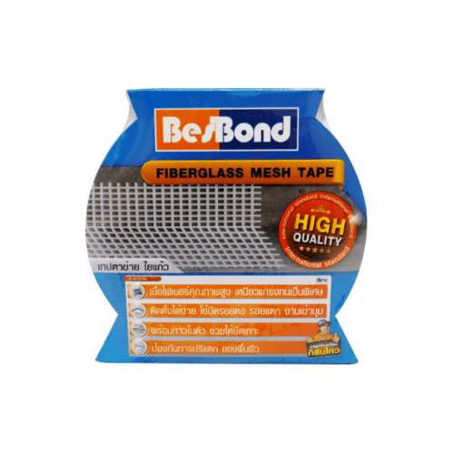 BESBOND เทปตาข่ายไฟเบอร์  50mmx45m