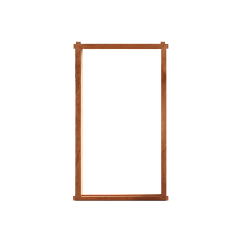 MAZTERDOOR วงกบบานหน้าต่างไม้เนื้อแข็ง ขนาด 45x90 cm