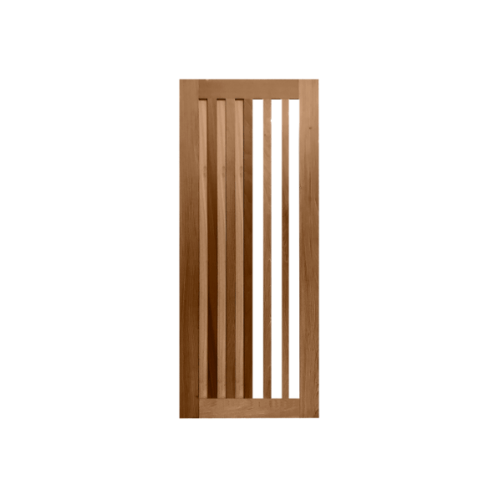 MAZTERDOOR ประตูกระจกไม้สยาแดง กระจกใส ขนาด100X240cm. MD60-09