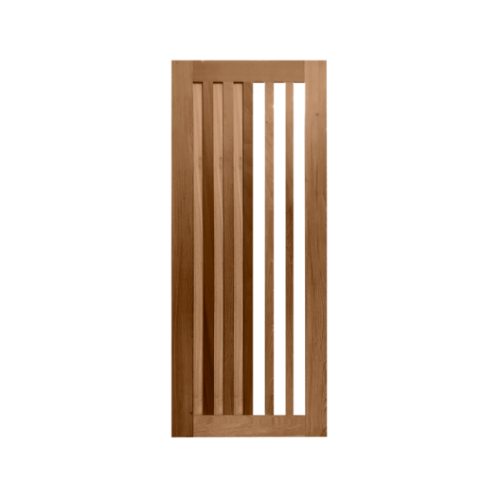 MAZTERDOOR ประตูกระจกไม้สยาแดง กระจกใส ขนาด45X240cm. MD60-09