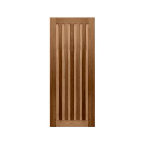 MAZTERDOOR ประตูไม้เนื้อแข็ง บานทึบ ขนาด 105x200ซม. MD60-09-1