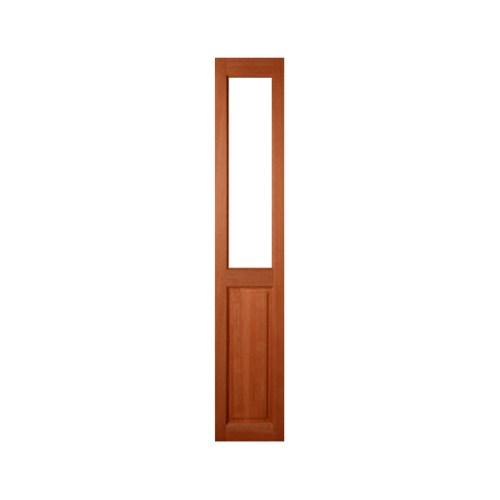MAZTERDOOR ประตูไม้สยาแดง ลูกฟัก ทำช่องไม่ใส่กระจก ขนาด 40x200ซม.