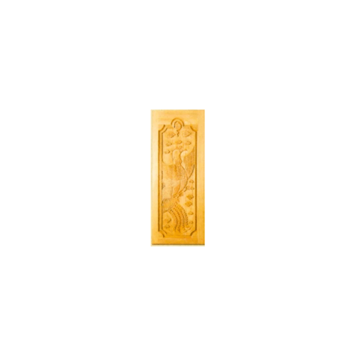 MAZTERDOOR ประตูไม้สยาแดงแกะลายมังกร 2ฝั่ง ขนาด 80x200ซม. G957