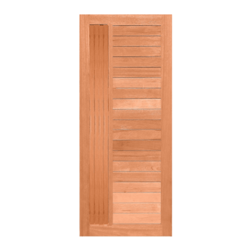 MAZTERDOOR ประตูไม้เนื้อแข็งบานทึบ 80x200ซม.