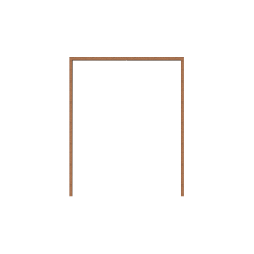 Masterdoors วงกบประตูไม้ ขนาด120x210cm. SET1