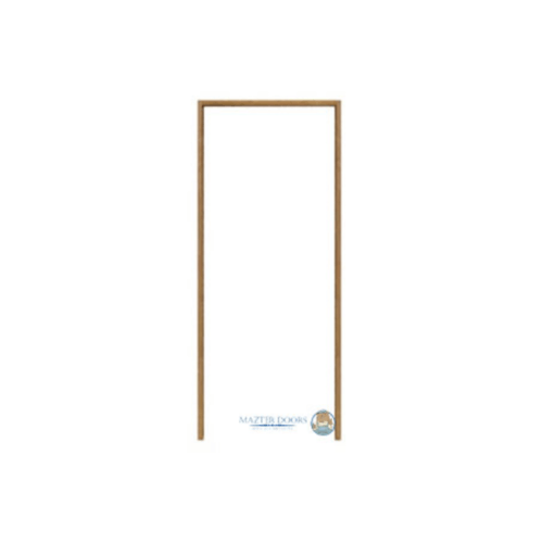 MAZTERDOORS ชุดวงกบประตูไม้ ไม้เนื้อแข็ง SET1 60x242ซม.