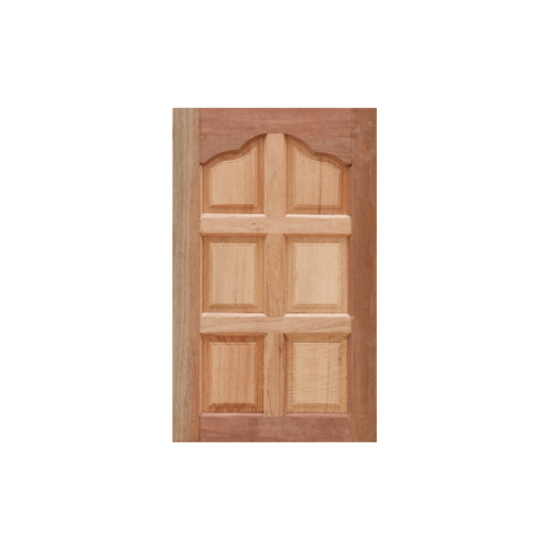 MAZTERDOORS หน้าต่างไม้สยาแดง บานทึบลูกฟักปีกนก WD-06 50x100ซม.