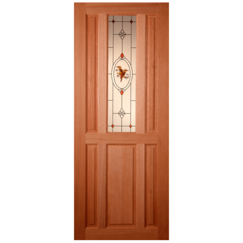MAZTERDOOR ประตูกระจกสยาแดง SS01/2 80x180 cm.