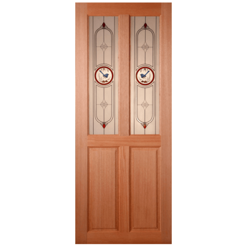 MAZTERDOOR ประตูกระจกสยาแดง 70x180 cm. SS-02/1